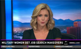 Military women get job search makeovers